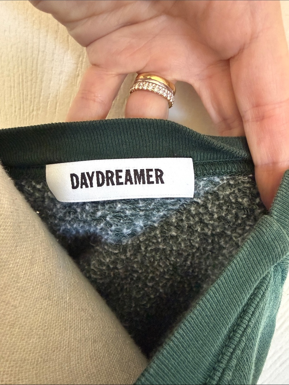 DAYDREAMER Oxford Crest sweatshirt, size M - Picture 3 of 6